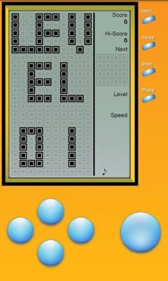 game pic for Brick - Retro Type Tetris